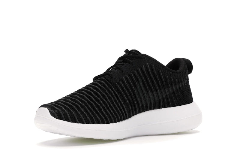 Nike Roshe Two Flyknit Black/Dark Grey-White-Volt