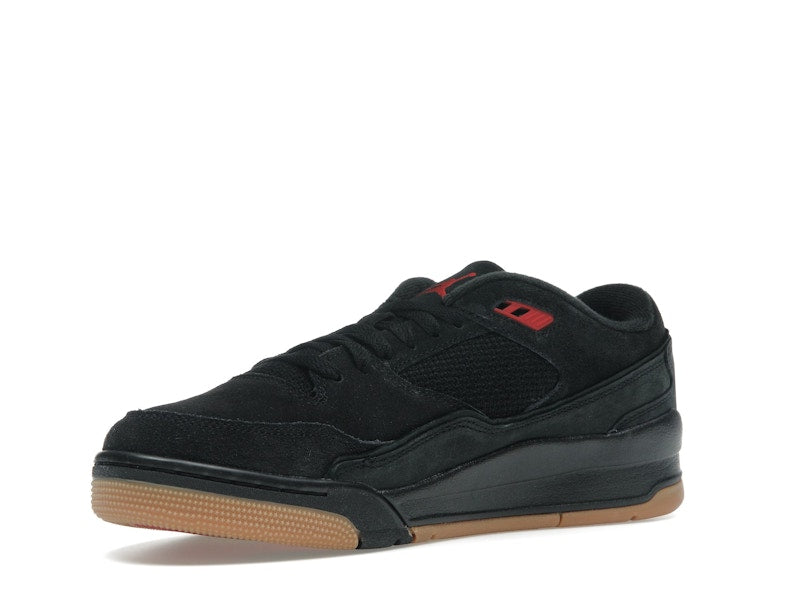 Jordan Flight Court Black Red