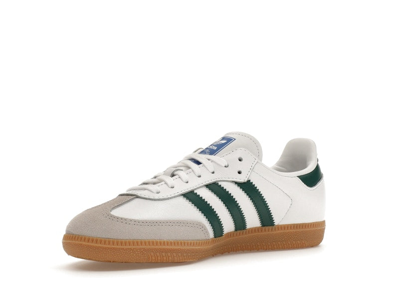 adidas Samba OG White Collegiate Green Gum (Kids)