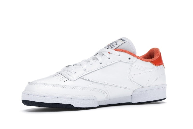 Reebok Club C 85 Eric Emanuel White Orange Navy