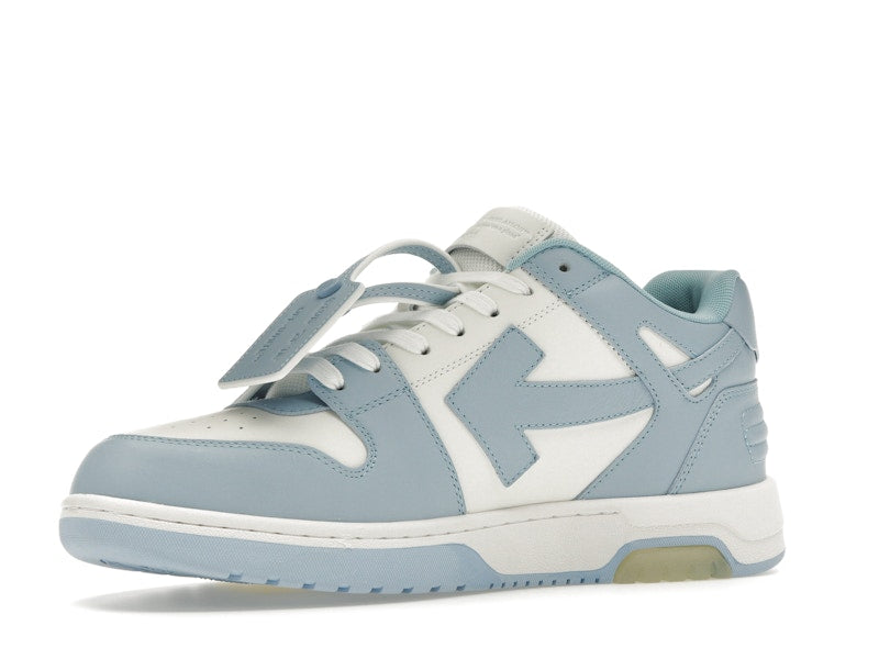 Off-White Out Of Office Calf Leather White Baby Blue