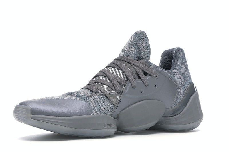 adidas Harden Vol. 4 Grey Three Cloud White