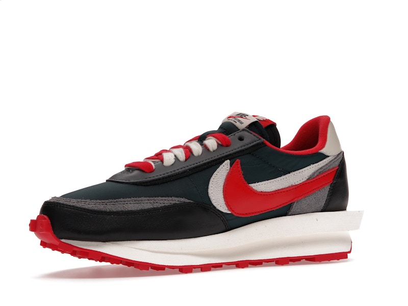 Nike LD Waffle sacai Undercover Midnight Spruce University Red