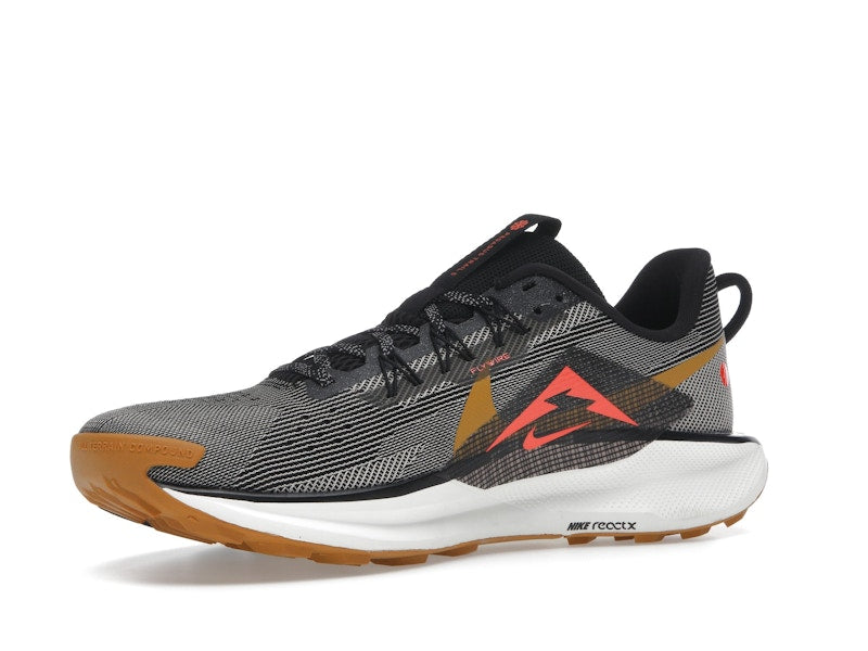 Nike React Pegasus Trail 5 Black Fir College Grey Desert Ochre