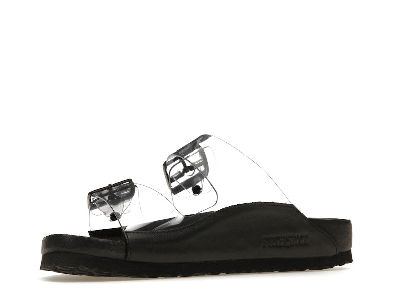 Birkenstock Arizona Transparent Manolo Blahnik Black