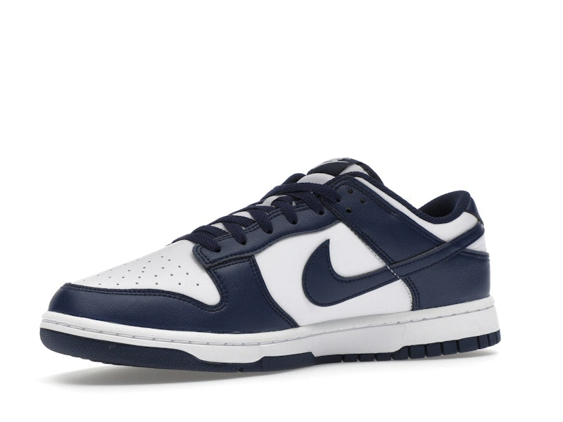 Nike Dunk Low White Midnight Navy