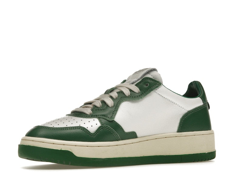 Autry Medalist Leather Low Green White