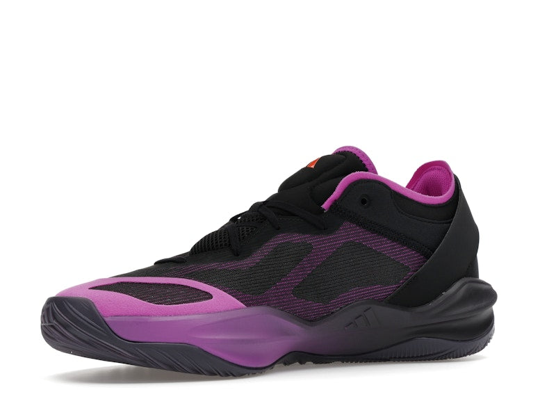 adidas Adizero Select 2.0 Low Core Black Purple Burst Aurora Black