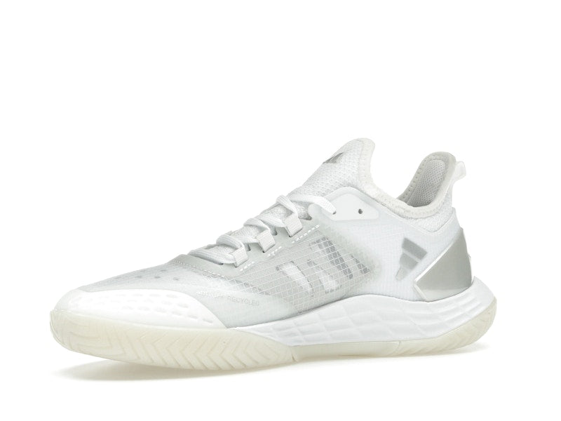adidas Adizero Ubersonic 4.1 Cloud White Silver Metallic Grey (Women's)