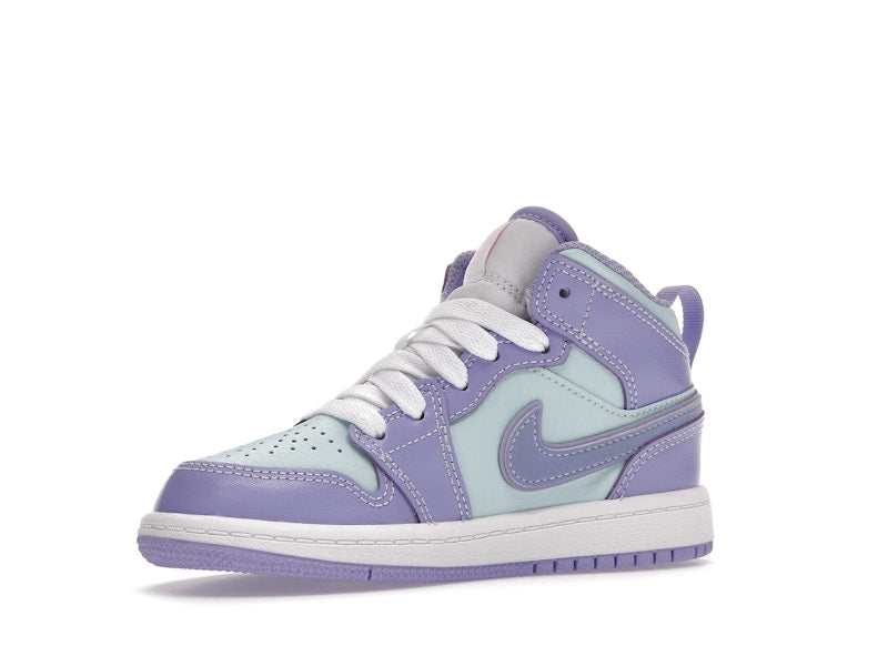 Jordan 1 Mid Purple Aqua (PS)