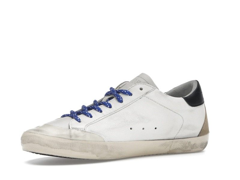 Golden Goose Super Star Never Stop Dreaming White Black Silver-tone