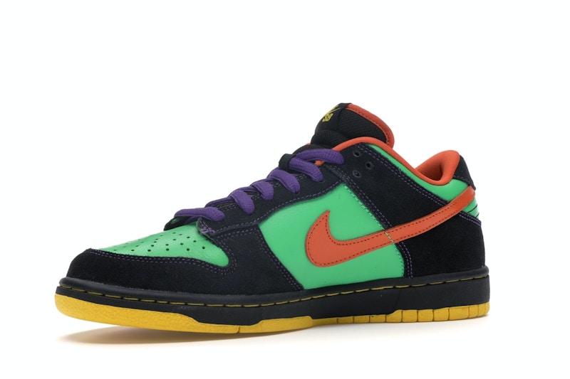 Nike SB Dunk Low Green Spark Hoop Orange