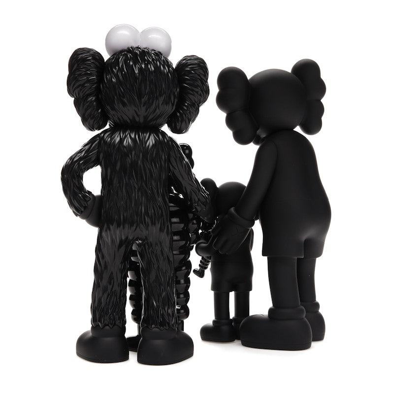 KAWS Family Vinyl Figures Black