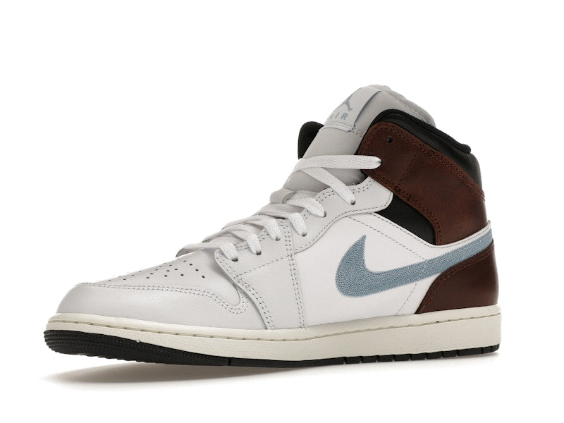 Jordan 1 Mid SE Brown Blue Grey