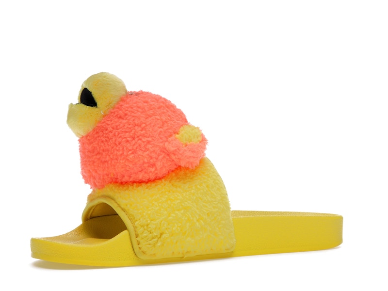 adidas JS Adilette Jeremy Scott Teddy Yellow