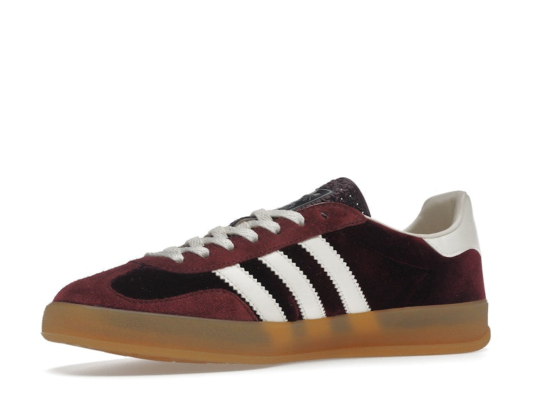 adidas x Gucci Gazelle Burgundy Velvet