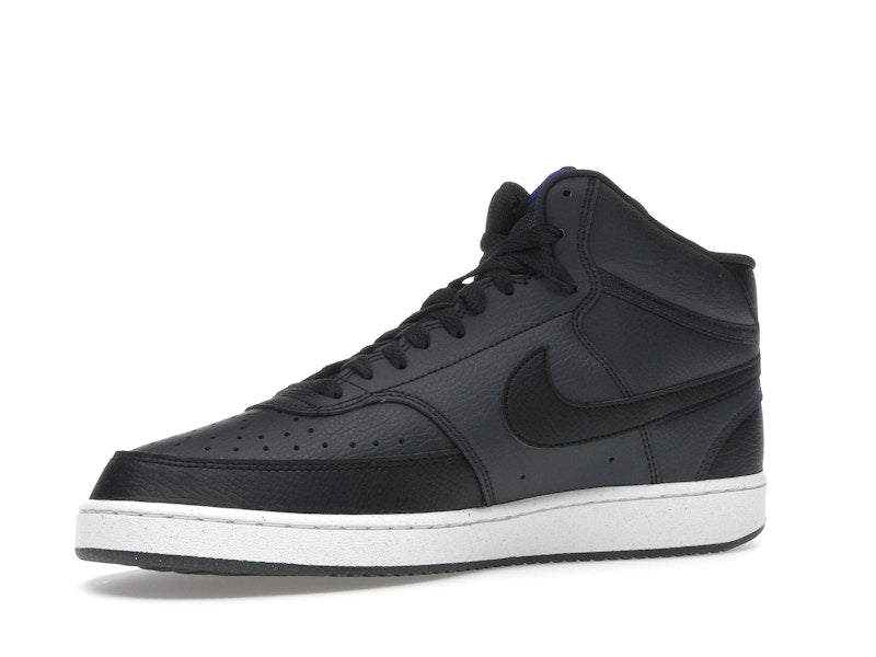 Nike Court Vision Mid Next Nature Dark Smoke Grey Off Noir Racer Blue Black