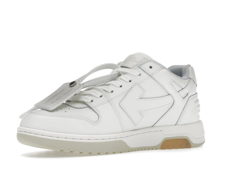 OFF-WHITE Out Of Office OOO Low Tops For Walking White Black