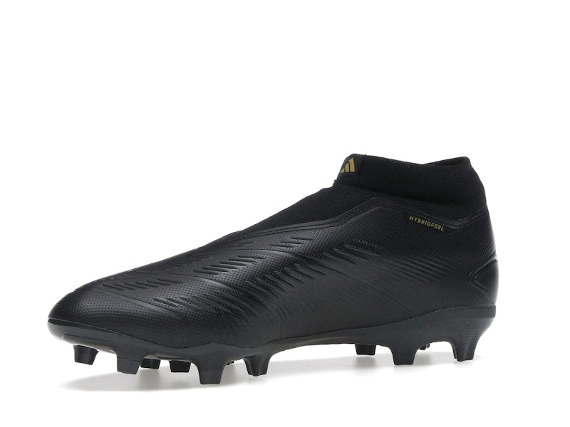 adidas Predator League Laceless FG Core Black Carbon Gold Metallic