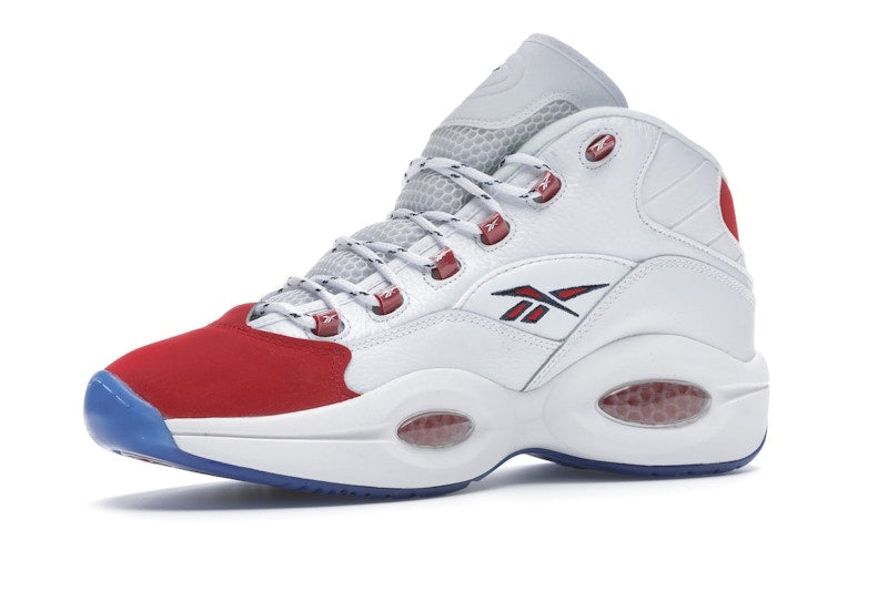 Reebok Question Mid Red Toe 25th Anniversary