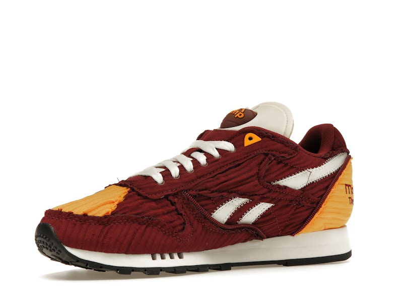 Reebok Classic Leather Pump Market Classic Burgundy