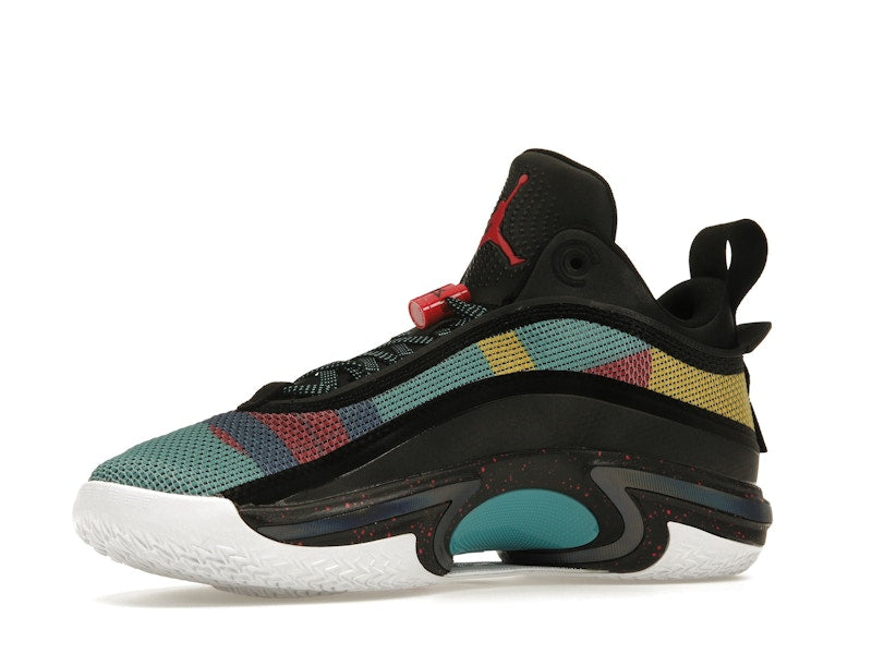 Jordan 36 Low Black Multi-Color