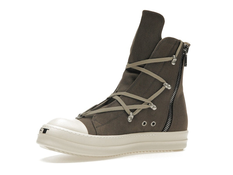 Rick Owens DRKSHDW Hexa High Dust Milk Black