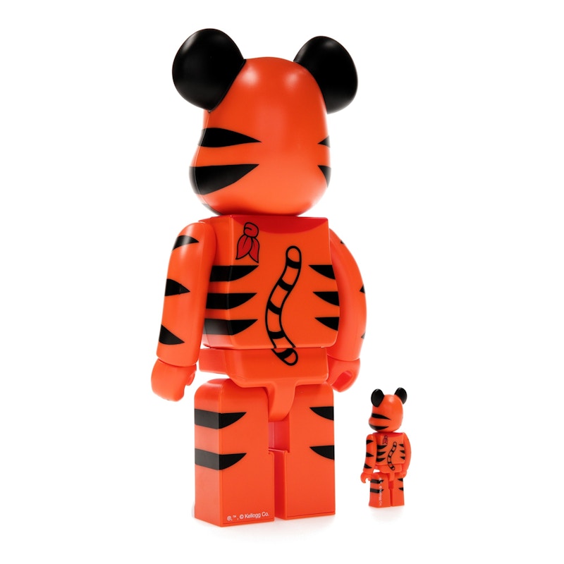 Bearbrick x Kellogg's Tony The Tiger Vintage Ver. 100% & 400% Set