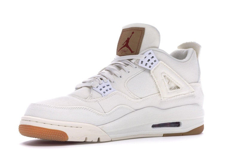 Jordan 4 Retro Levi's White (Blank Tag)