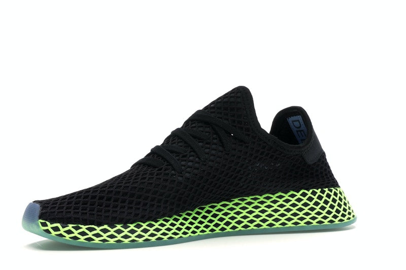 adidas Deerupt Core Black Ash Blue