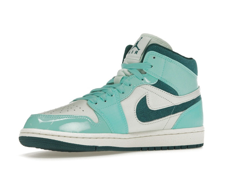 Jordan 1 Mid Chenille Bleached Turquoise (Women's)