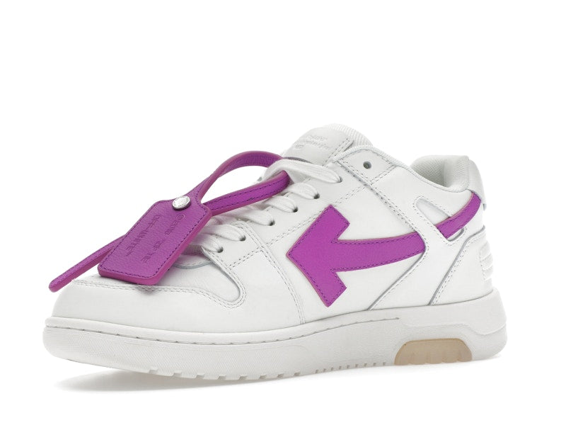 OFF-WHITE Out Of Office OOO Low Tops White Purple (Women's)