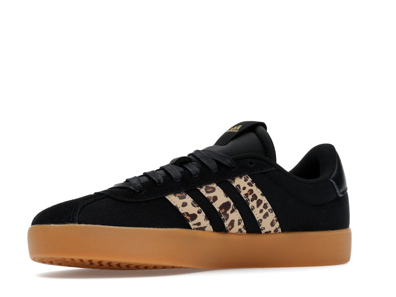 adidas VL Court 3.0 Black Leopard (Women's)