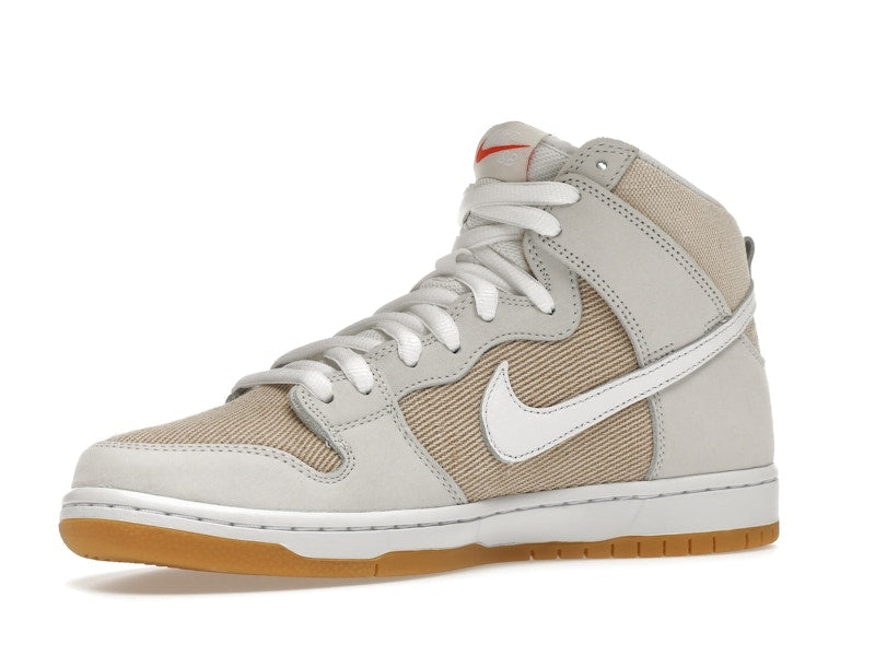 Nike SB Dunk High Pro ISO Orange Label Unbleached Natural