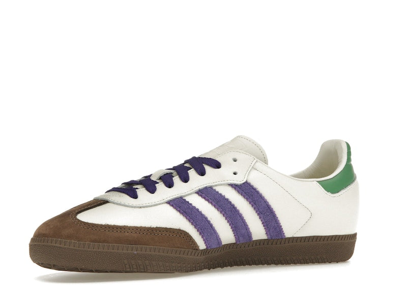 adidas Samba OG Off White Core Purple Green Brown (Women's)