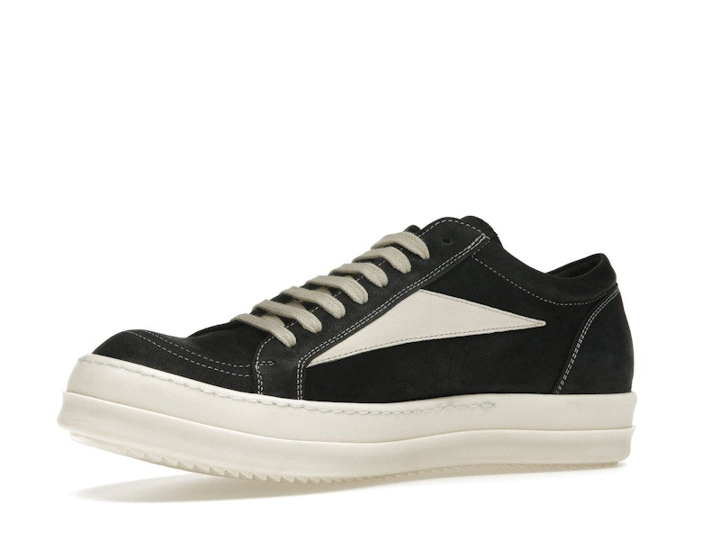 Rick Owens Luxor Vintage Sneaks Black Milk