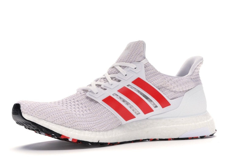 adidas Ultra Boost 4.0 Cloud White Active Red