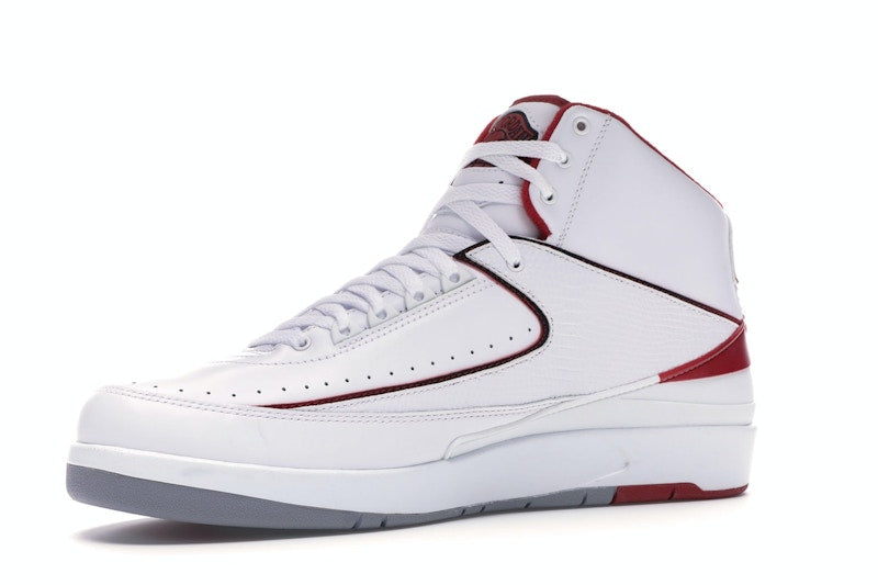 Jordan 2 Retro White Red (2014)