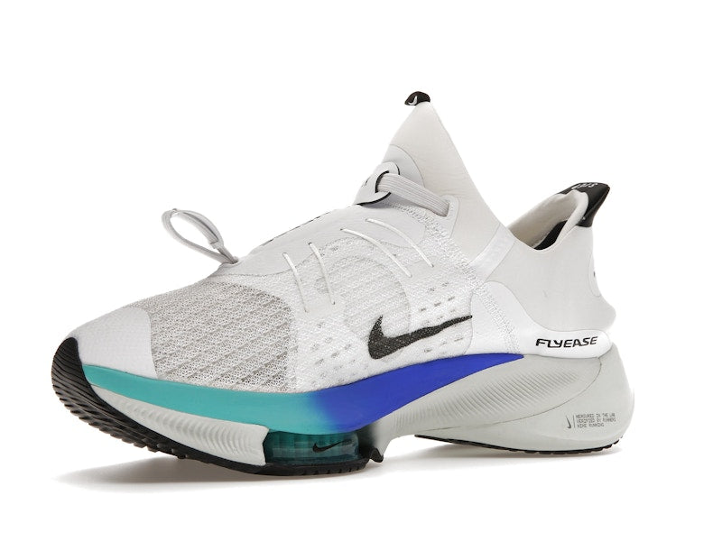 Nike Air Zoom Tempo Next% FlyEase White Flash Crimson Spruce Aura