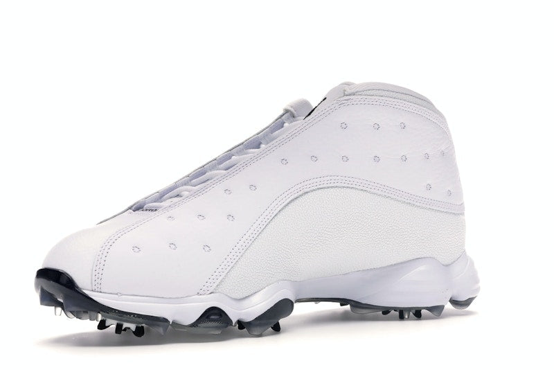 Jordan 13 Retro Golf Cleat White Black