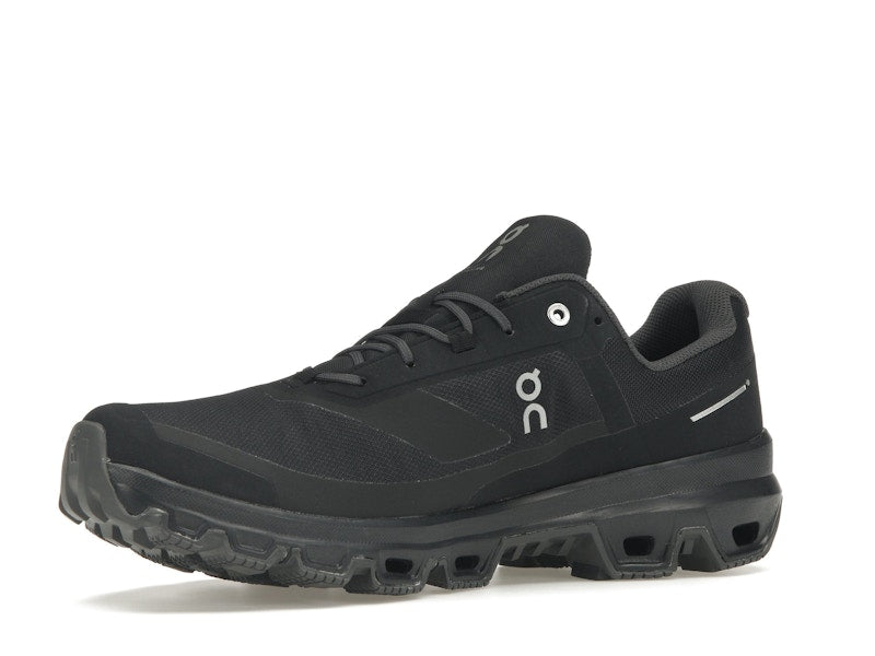 On Running Cloudventure Waterproof Black