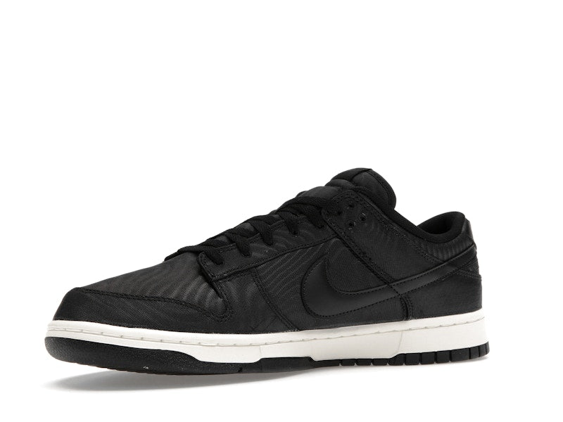 Nike Dunk Low Black Canvas