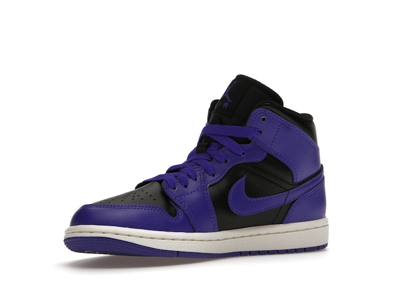 Jordan 1 Mid Purple Black (Women's)