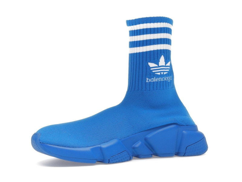 Balenciaga x adidas Speed Trainer Blue White