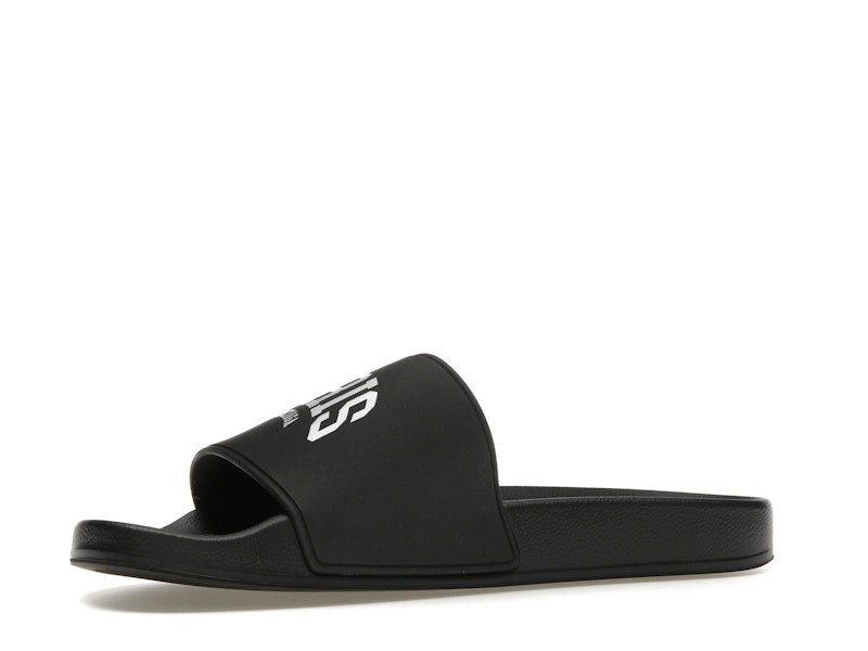 Balenciaga City Pool Slide Paris Black