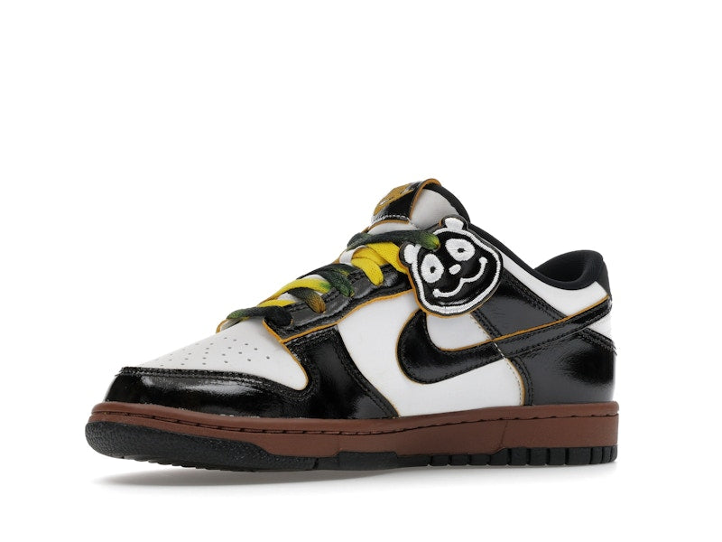 Nike Dunk Low SE Panda-Monium White Black Fauna Brown (GS)