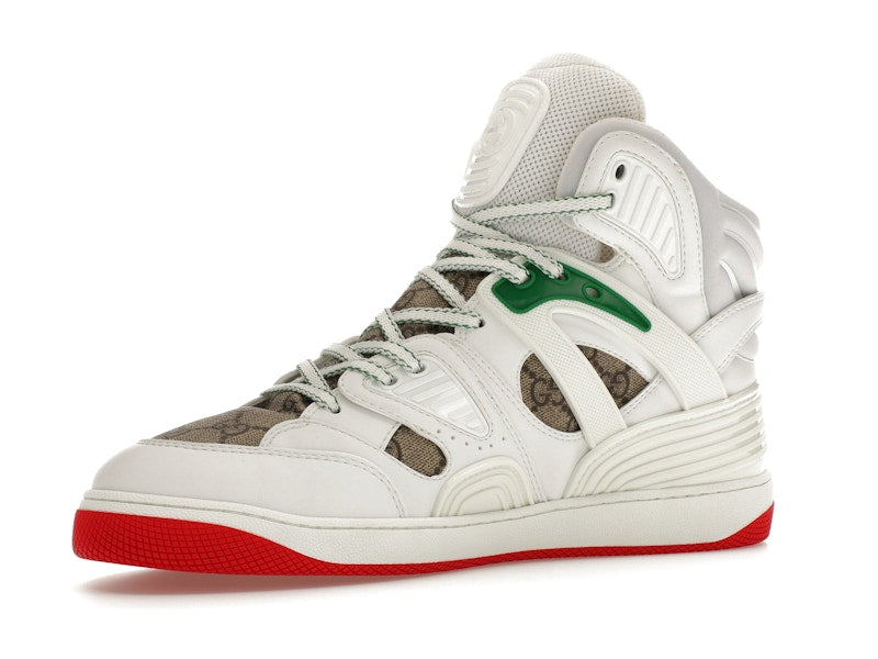 Gucci Basket White Demetra Red