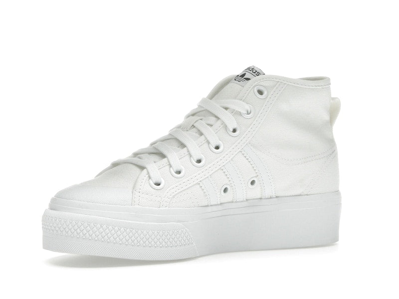 adidas Nizza Platform Mid Cloud White (Women's)