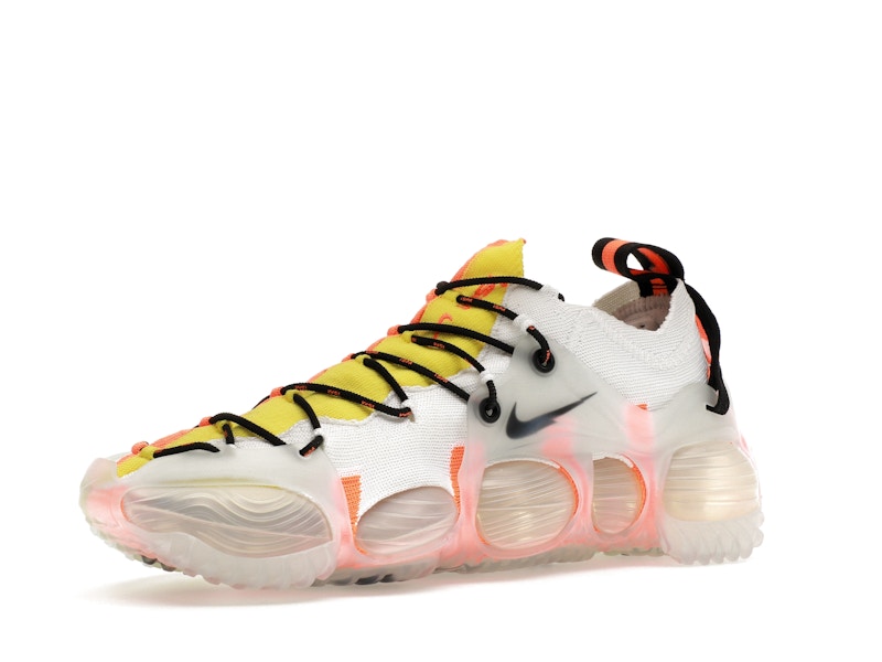 Nike ISPA Link Axis White Total Orange Sonic Yellow