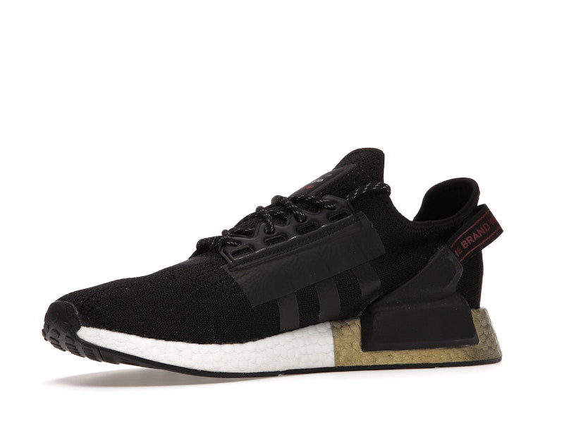 adidas NMD V2 Core Black Gold Metallic